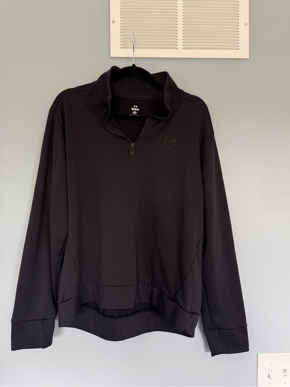 Under Armour Black Half-Zip Athletic Pullover